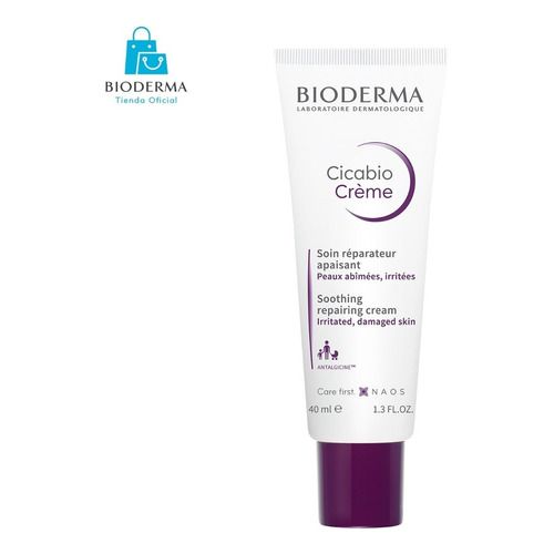 Bioderma Cicabio Crema Reparadora Calmante 40ml Tipo De Piel Dañada/irritada