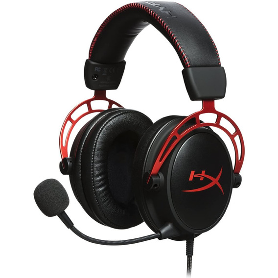 Audífono Gamer Hyperx Cloud Alpha Red Pc,ps4, Ps5, Xbox, Mac