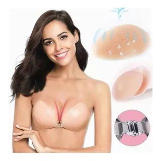 Brasier Strapless Push Up Invisible Sosten Levanta Busto