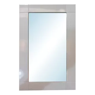 Espejo Con Marco Y Botiquín 40x70cm Color Blanco