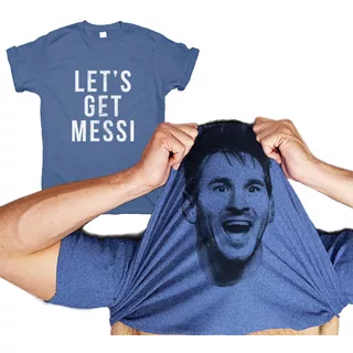 Lionel Messi Playera Jersey Argentina Champions Barcelona
