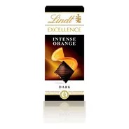 Lindt Excellence Chocolate Amargo Con Naranja 100 Gr.