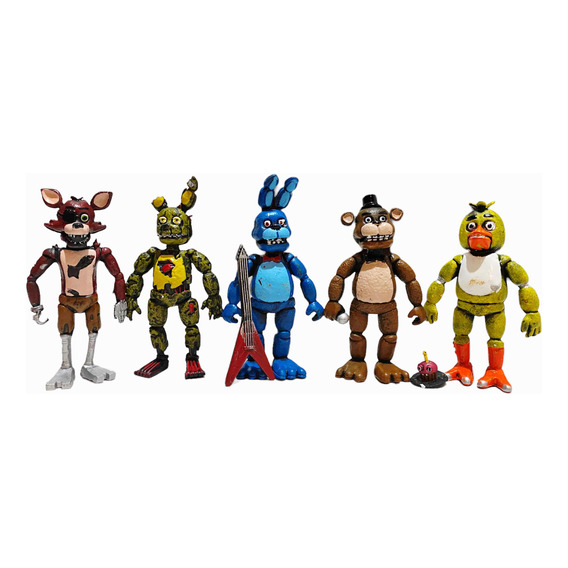 Five Nights At Freddy's Maqueta 5 Figuras Juguetes