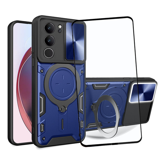 Funda Uso Rudo Para Vivo V30 Lite Carcasa+ Screen Mica