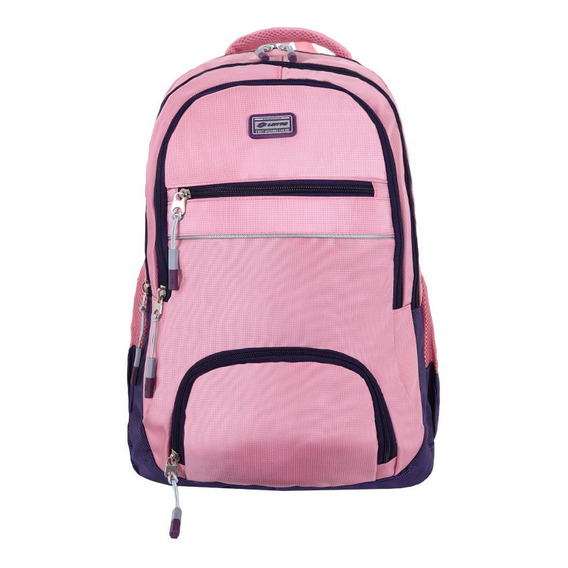 Mochila Lotto Modelo Bastile X0136 Color Rosa