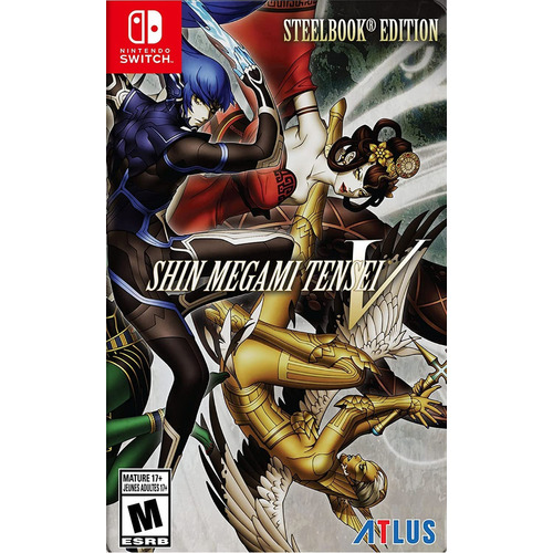 Shin Megami Tensei V Steelbook Edicion Nintendo Switch