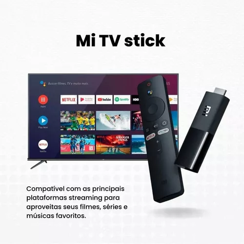 Reproductor Portátil De Streaming Xiaomi Mi Tv Stick 4k Us Color