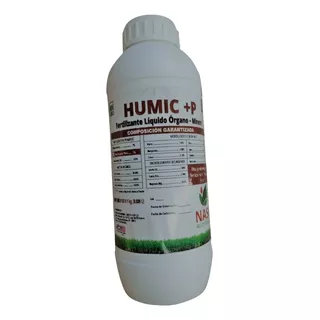 Fertilizante Orgánico Líquido Npk Humic+ P 1kg = 1ha Foliar