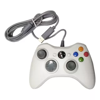 Control Xbox 360 Alambrico Mando Microsoft Computadora Pc