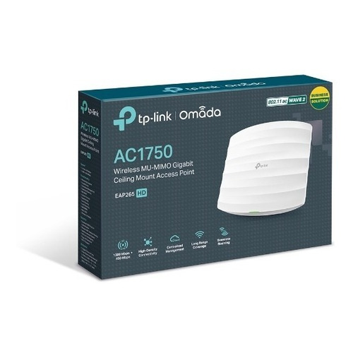 Tp-link Eap265hd Ac1750 Wireless Mu-mimo Access Point Color Blanco