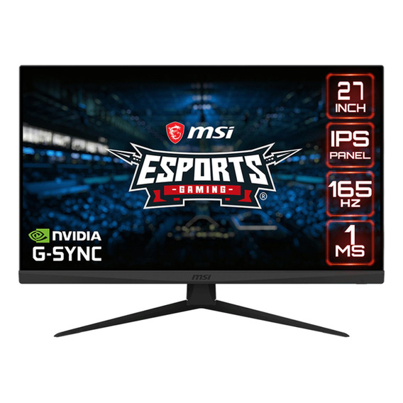 Monitor Gamer 27 Msi Optix G273 1ms 165hz Fhd G-sync Hdmi Dp