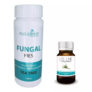 Polvo Pédico Aceite Esencial Tea Tree Lis Line