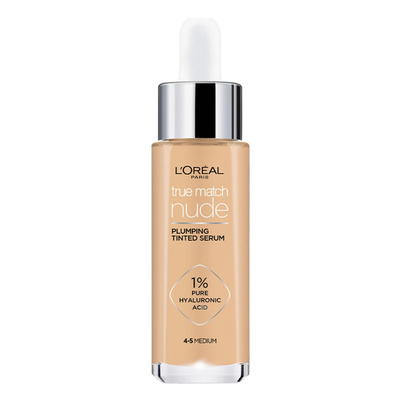 Sérum L'oréal Paris True Match Nude Con Color 30 Ml Tono 4-5 Medium