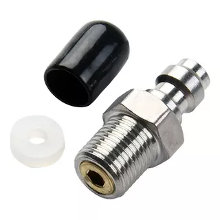 Conector Foster 8mm Macho X M10 Pcp Engate Rápido 300 Bar