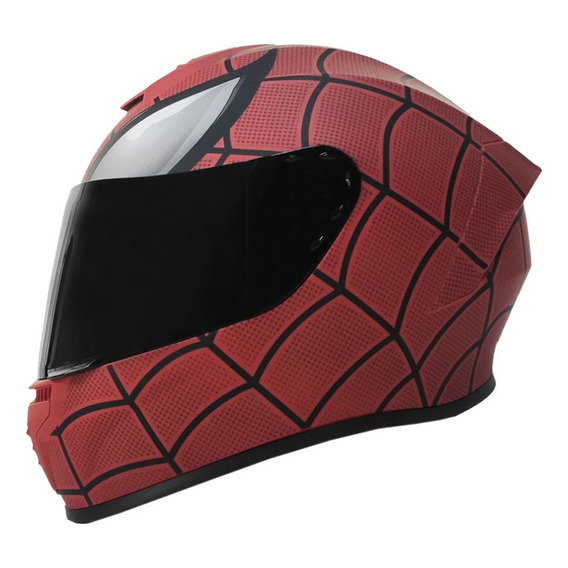 Casco Integral Spiderman Mate Edge Cert Dot Moto Marvel