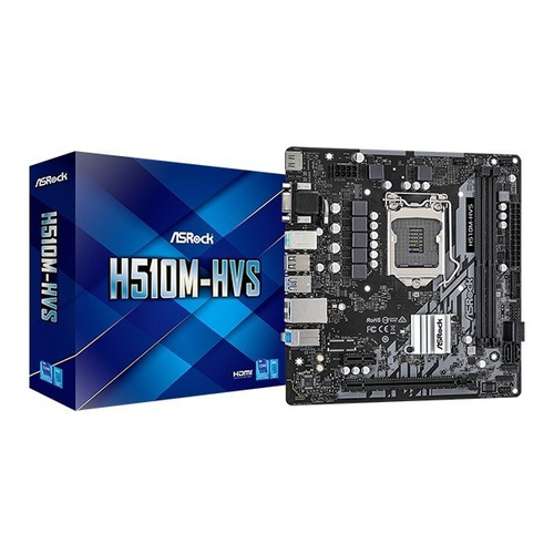 Mb Asrock H510m Intel Core De 11 A Gen Ddr4 3200mhz  Hdmi