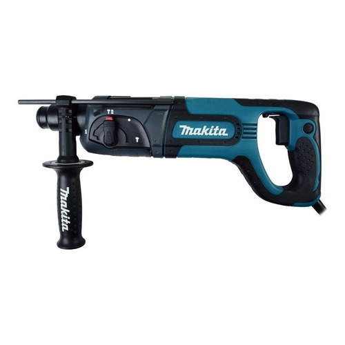 Rotomartillo electroneumático Makita HR2475 azul frecuencia de 60MHz con 780W de potencia 120V