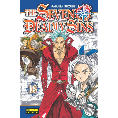 The Seven Deadly Sins No. 18, De Nakaba Suzuki. Editorial Norma Comics, Tapa Blanda En Español, 2018