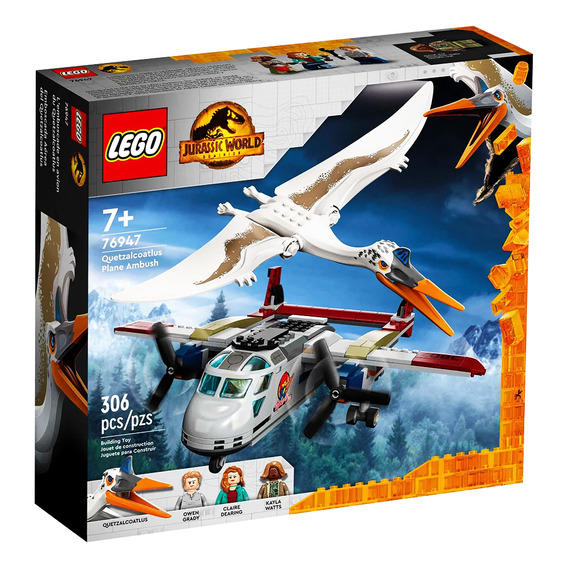 Lego 76947 Jurassic Emboscada Aerea Del Quetzalcoatlus 