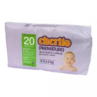 Fralda Descartavel Para Bebê Prematuro 0.5 Á 2kg C/ 20 Un Tamanho Prematuro (pr)