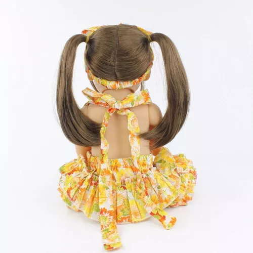 Boneca Bebê Reborn Alice Menina Realista de Silicone – Winbee do Brasil