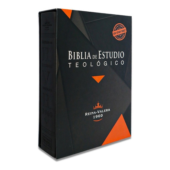 Biblia Reina Valera 1960 De Estudio Teológico Piel Genuina