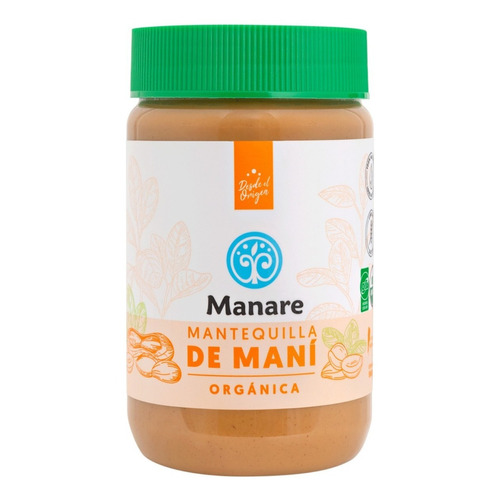 Mantequilla De Maní Orgánica 360 G - Manare