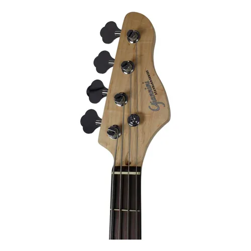 Contrabaixo 4 Cordas Giannini Gb1 Preto Jazz Bass Escudo Wh Contrabaixo 4 Cordas Giannini Gb1 Preto Jazz Bass Escudo Wh