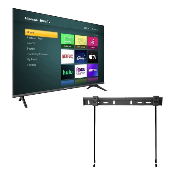 Smart Tv Hisense 43'' Full Hd + Soporte De Pared 43h4030f3