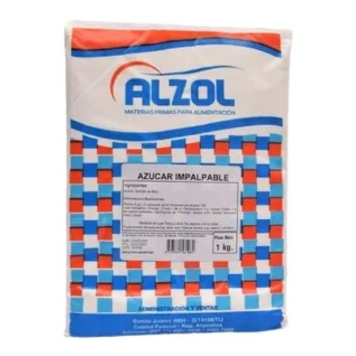 Azucar Impalpable X 1 Kg Alzol