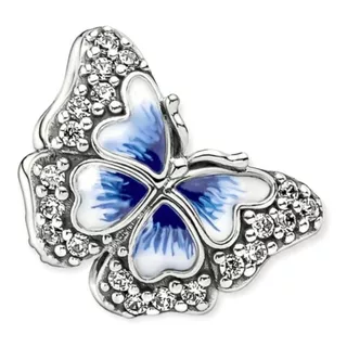 Charm Pandora Original Nuevo Modelo Plata 925 Mariposa Azul