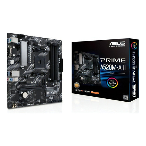 Placa base ASUS Prime A520M-A II/CSM AMD AM4
