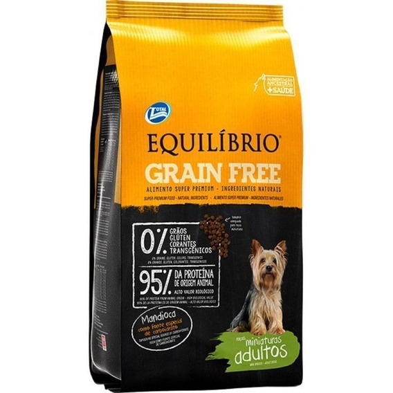 Perros Equilibrio Grain Free Adulto R. Mini. 1,5kg Alimento
