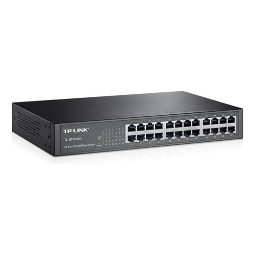 Tp-link, Switch 24 Puertos 10/100 Escritorio/rack Tl-sf1024d