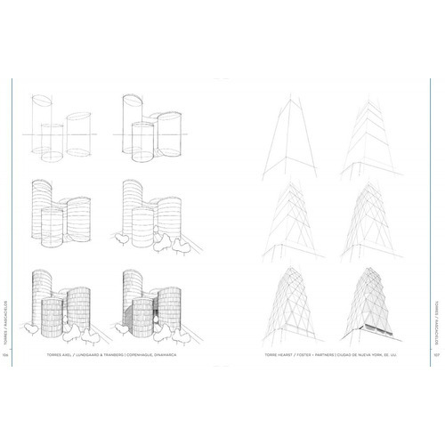 100 Obras Arquitectónicas Famosas: Dibujo Realista Paso A Paso, De David Drazil. Editorial Librero, Tapa Blanda En Español, 2022