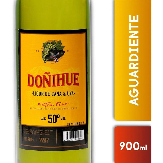 Aguardiente Doñihue 900cc 1 Unidad