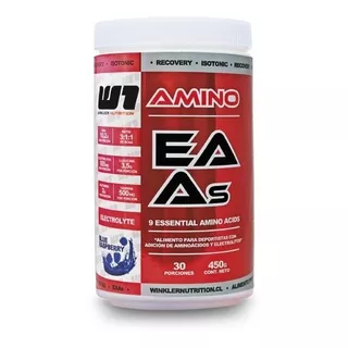 Winkler Nutrition Aminoácidos Esenciales Eaas + Bcaas + Electrolitos 450 Grs. Sabor Fruit Punch