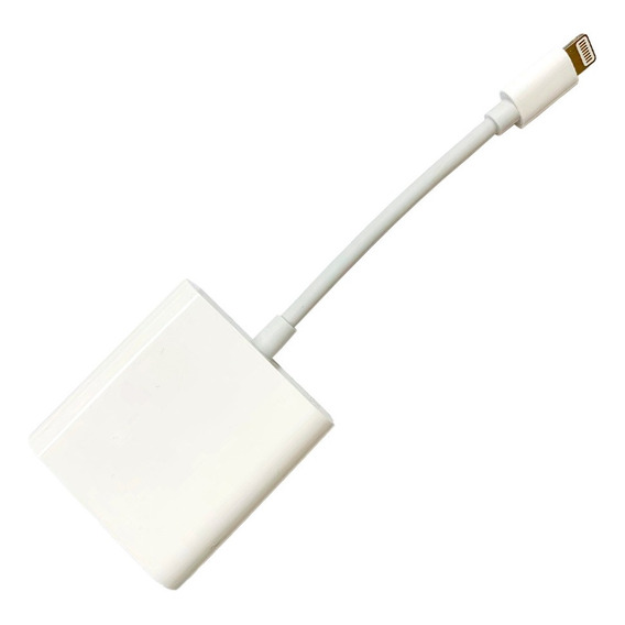 Adaptador iPhone iPad Lightning Gadnic Usb Cámara Y Carga