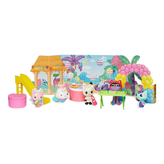 Set De Juego Gabbys Dollhouse Cumpleaños