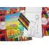 Kit X 10 Libretas Para Pintar Con Caja Crayolas Souvenirs