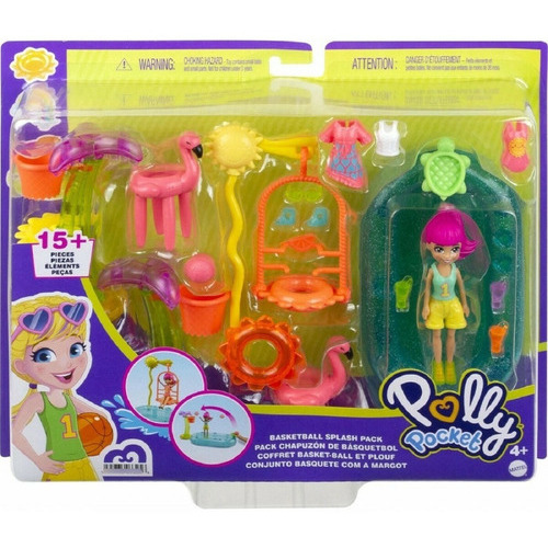 Polly Pocket Muñeca Modelo Margot Conjunto De Basketball