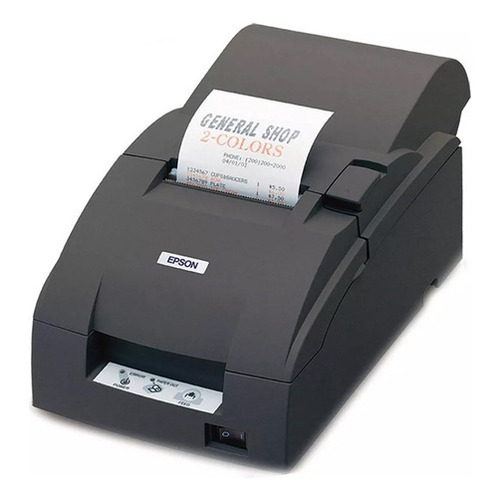 Impresora Epson Tmu 220 Usb Punto De Venta Matricial Color Negro