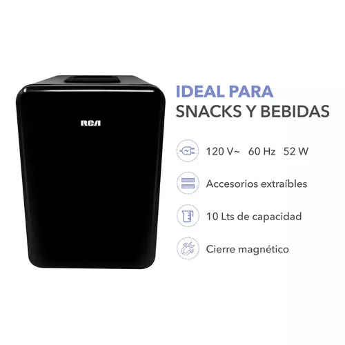 Mini Refrigerador Rca Rc-10b Negro