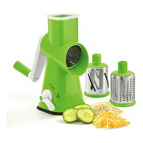 Cuisinart Rallador De Tambor Color Verde Y Blanco