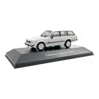 Miniatura Chevrolet Marajó 1981 Carros Inesquecíveis Ed 128 Cor Prata