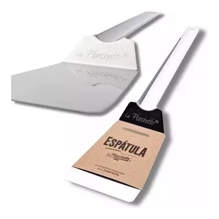 Espátula De Acero Inoxidable Profesional La Planchetta ® Color Gris Claro