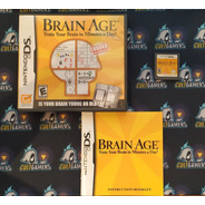 Brain Age - Nintendo Ds Tambien Compatible Con 2ds Y 3ds