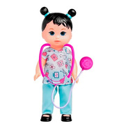Boneca Bebe Coleção Lollypop Médica E Veterinária Acessórios