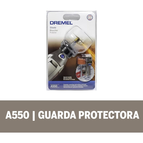 Guarda Protectora Dremel 2615a550ab Frecuencia 0 Potencia 0 W 0