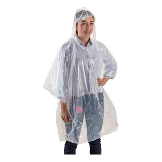 Capa Poncho Impermeable Portátil Para Lluvia + Estuche